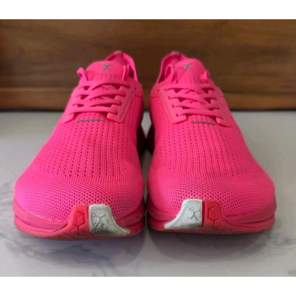 Flux Footwear Adapt Runner Neon Pink Men S 8.5 Women S 10 Barefoot Knit Shoes - Picture 4 of 7